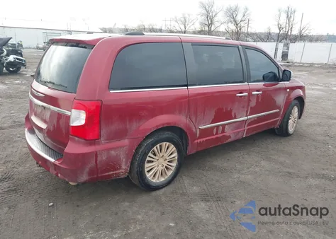 2014 Chrysler Town & Country Touring-L 30Th Anniversary z USA, uszkodzony, nr VIN 2C4RC1CGXER374285